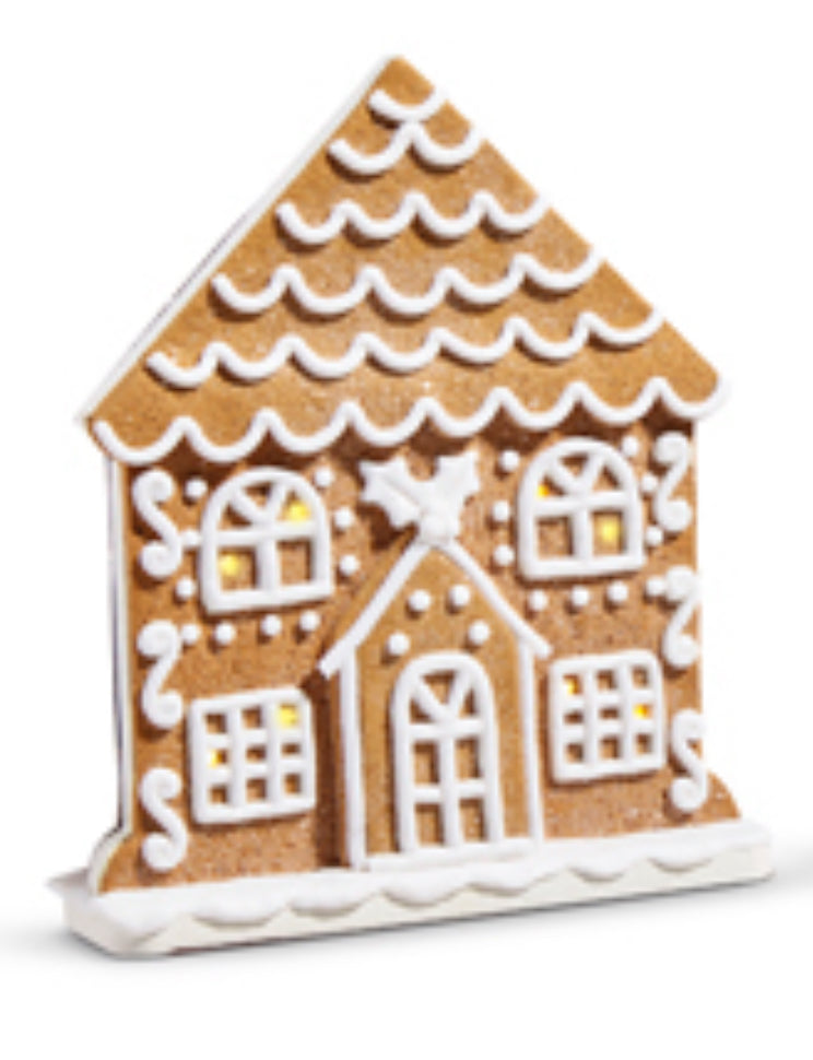 10.5” Gingerbread House