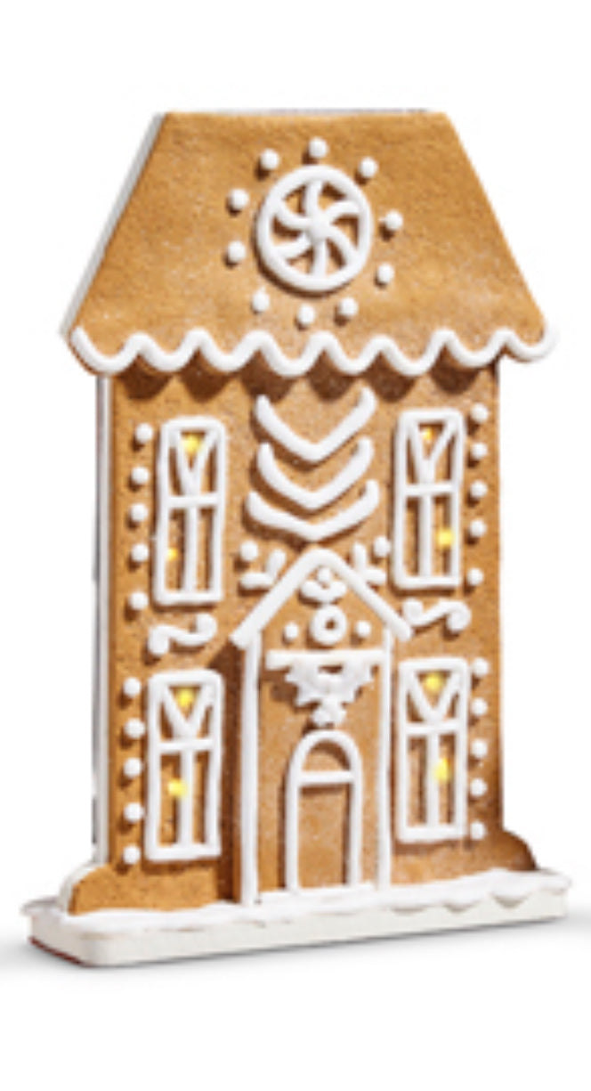 10.5” Gingerbread House