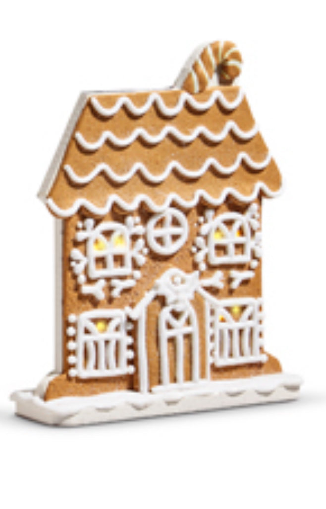 10.5” Gingerbread House