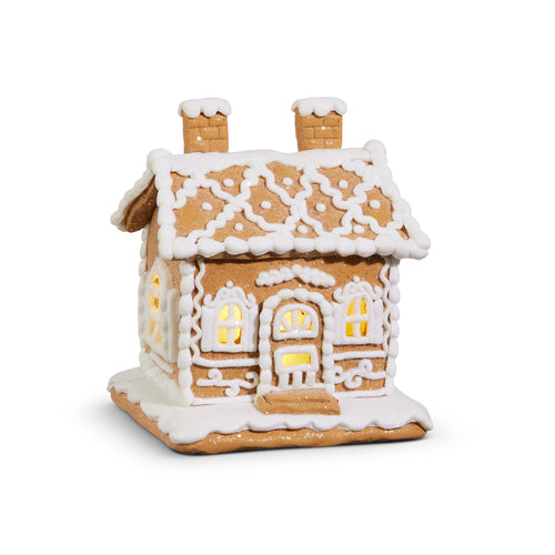 Light Up 6” Gingerbread House