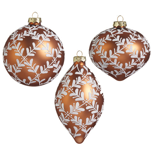 Sweet Leaf Print Ornament, 3 Styles