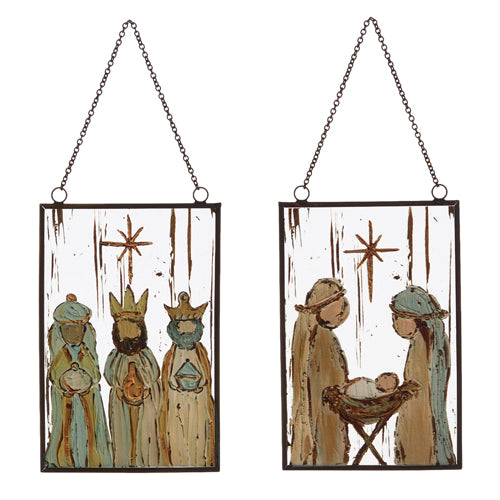 6.25” Nativity Ornament, 2 Styles Available