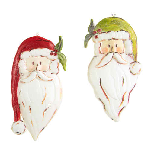 6” Holly Jolly Santa, 2 Style Available