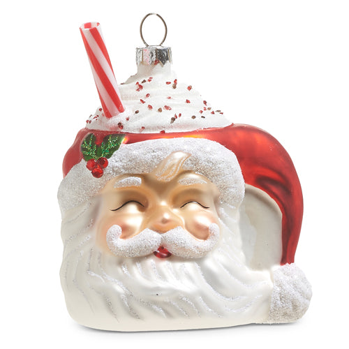 Santa Mug w/ Whipped Cream