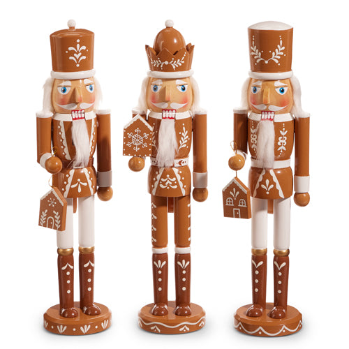 Gingerbread Nutcracker, 3 Styles Available