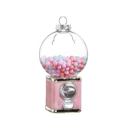 Pink Gum Ball Machine Ornament