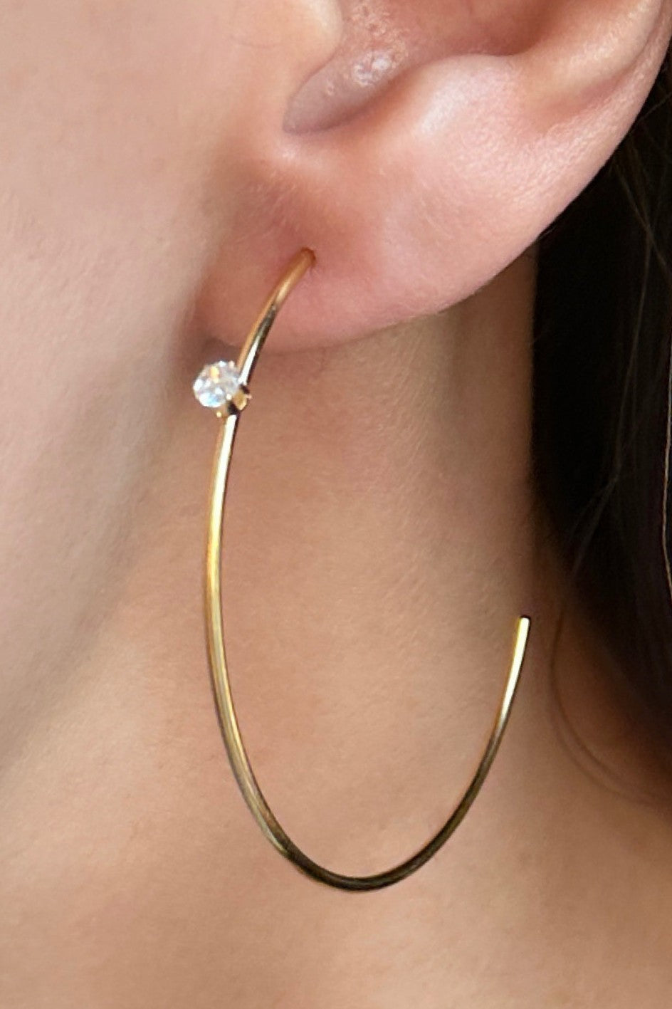 High Horse Half Hoop Earrings