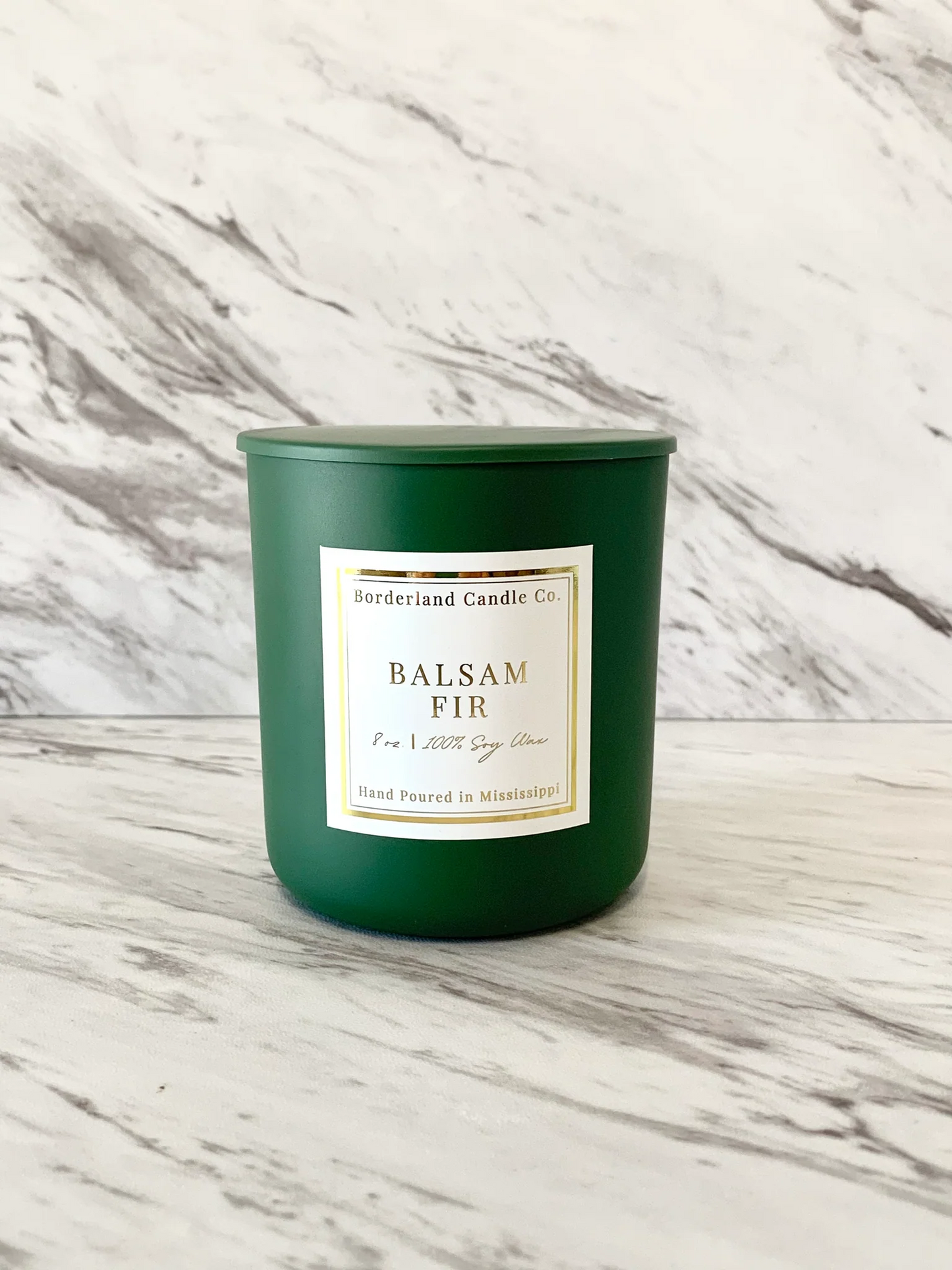 Borderland Candle Co. Balsam Fir (Multiple Sizes Available)