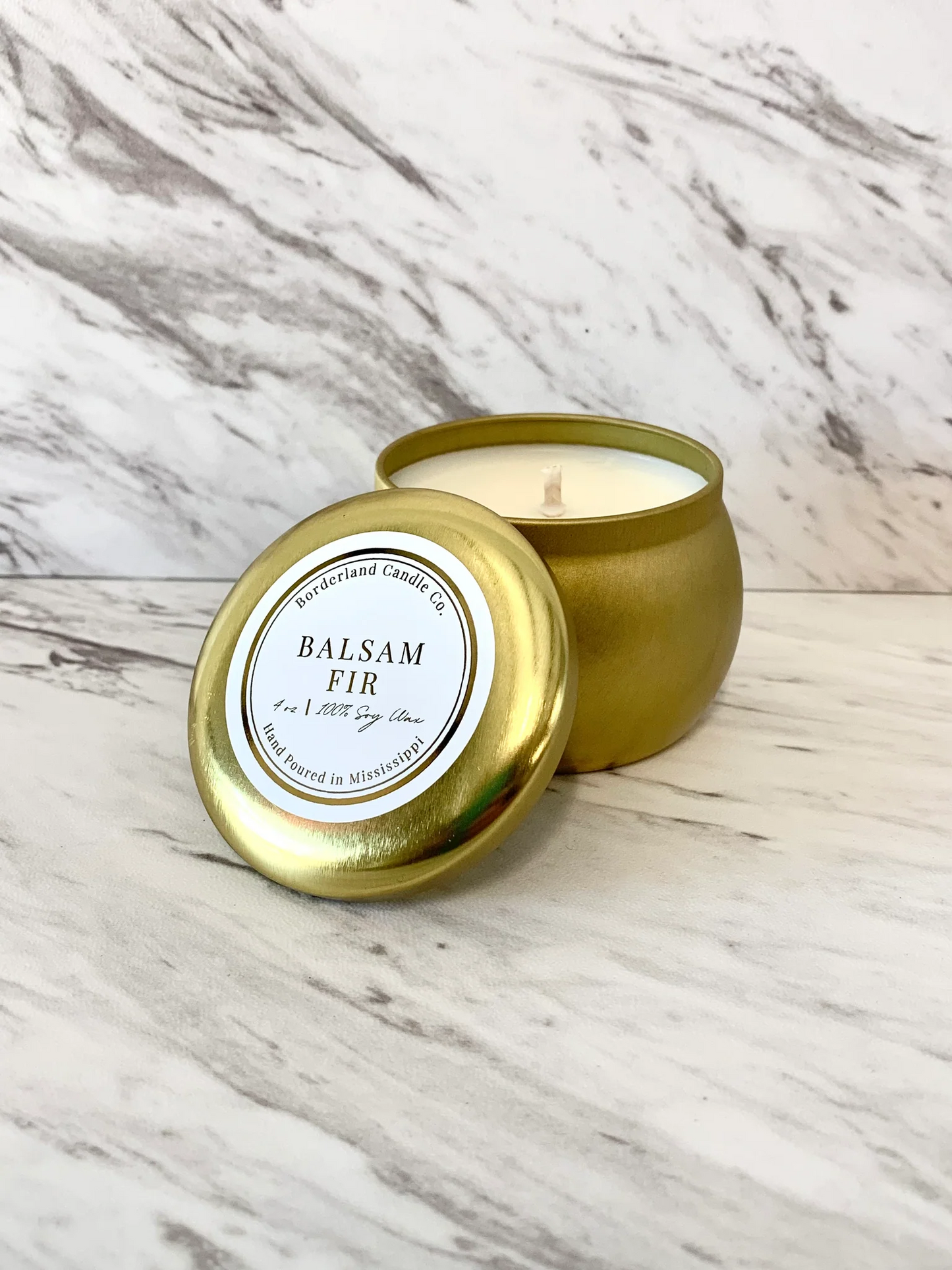 Borderland Candle Co. Balsam Fir (Multiple Sizes Available)