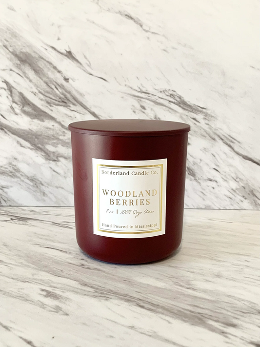 Borderland Candle Co. Woodland Berries (Multiple Sizes Available)