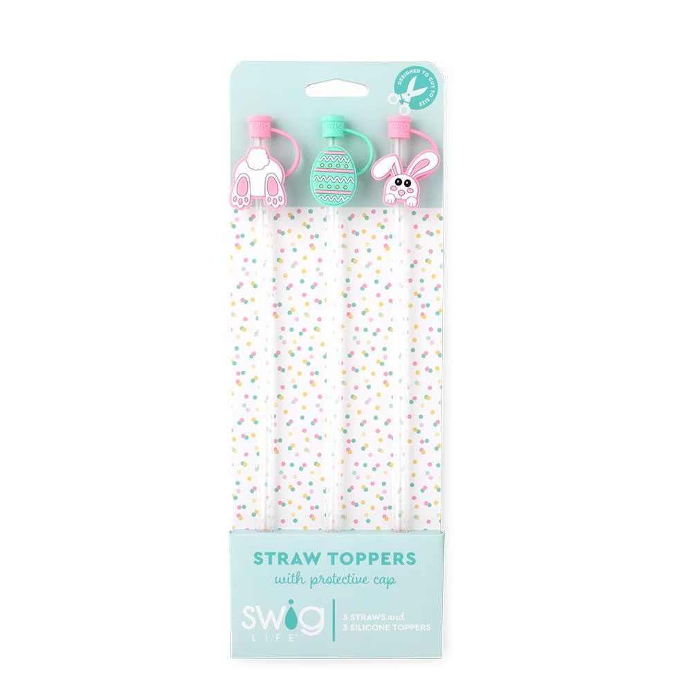 SWIG Bunny Trail Straw w/ Toppers