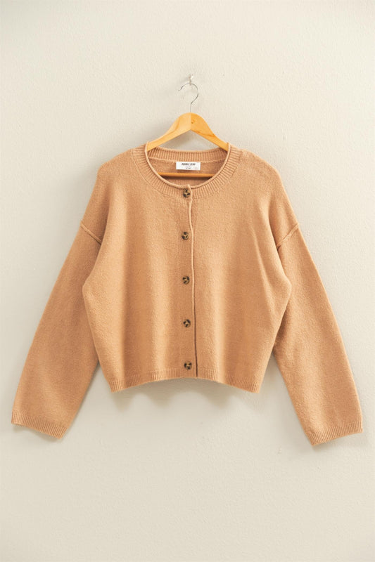 Cozy on Up Sweater Cardigan (Small to Large)