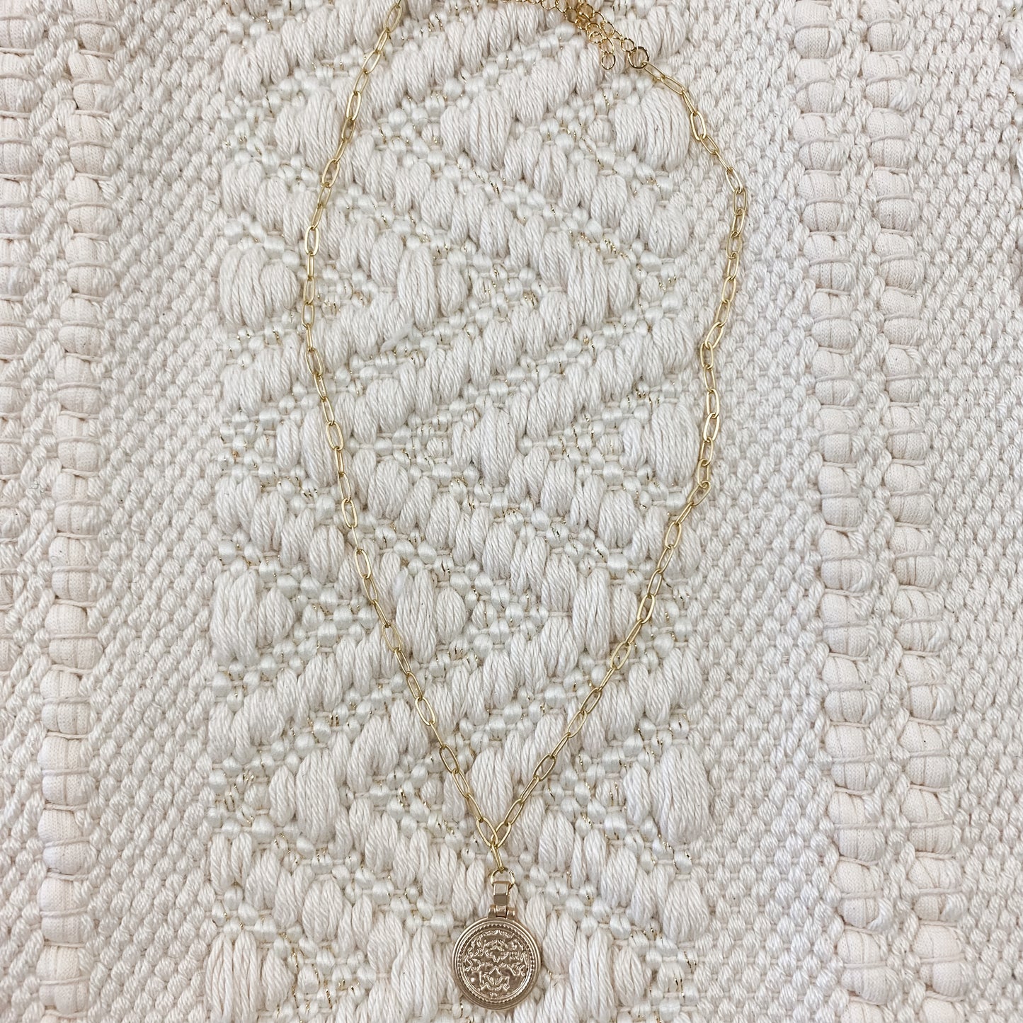 Good Luck Coin Necklace (Jennifer Thames Originals)