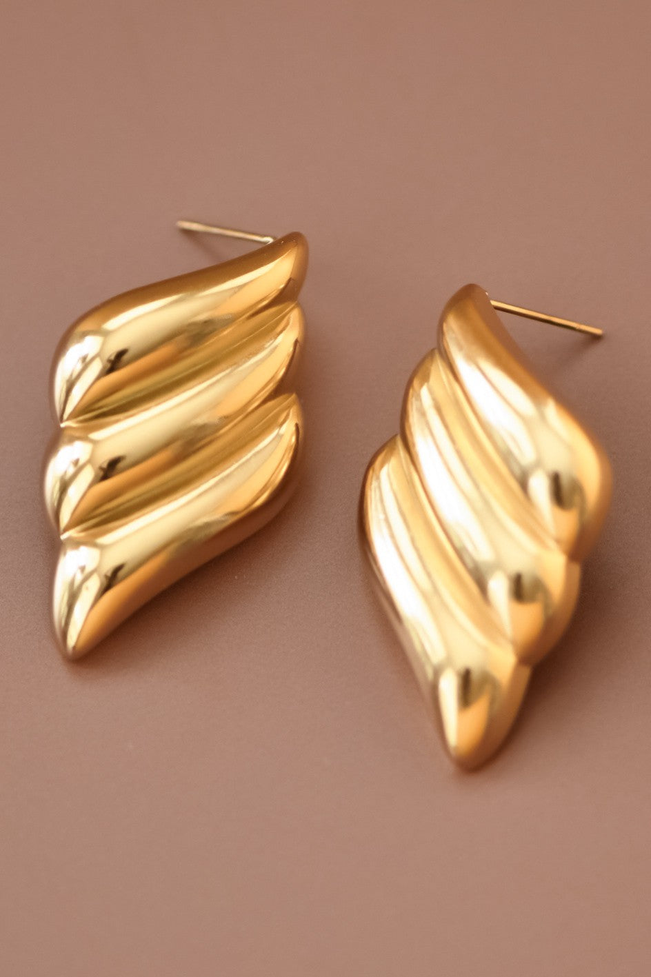 Your Way Gold Plated Earrings