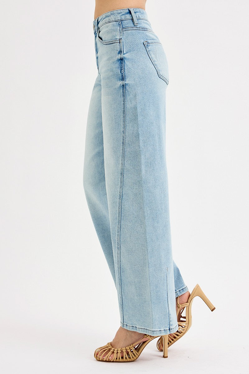 Summer Relaxed Fit Barrel Jean by RISEN