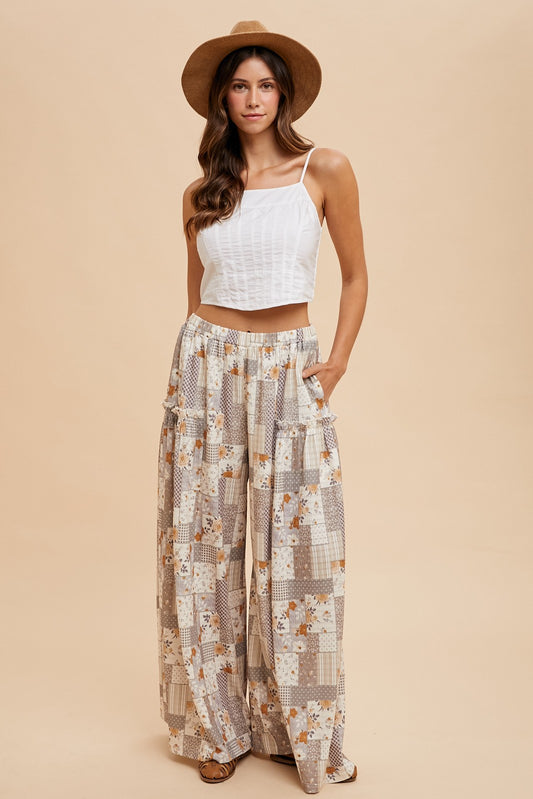 From Beauty to Ashes Patchwork Pants (Small to XL)