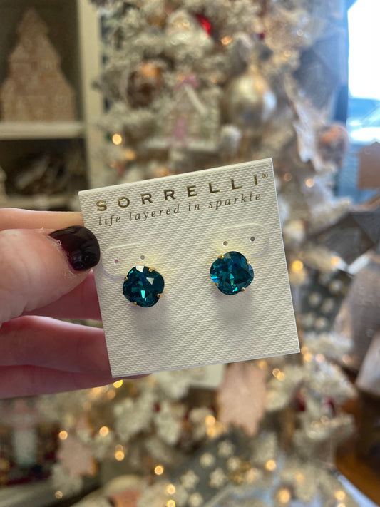 Sorrelli Halcyon Stud Earrings (Happy Birthday Redux)