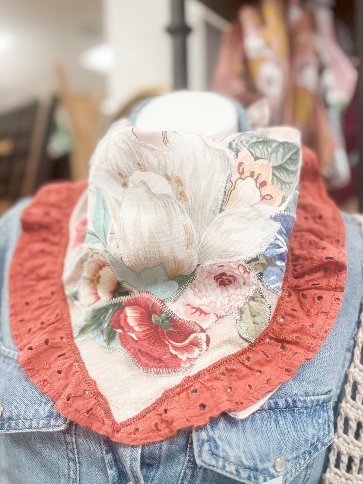 Upcycled Wild Rag Lily of the Valley