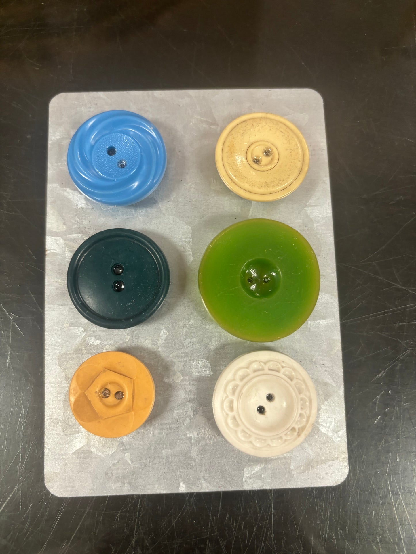 Vintage Button Magnets