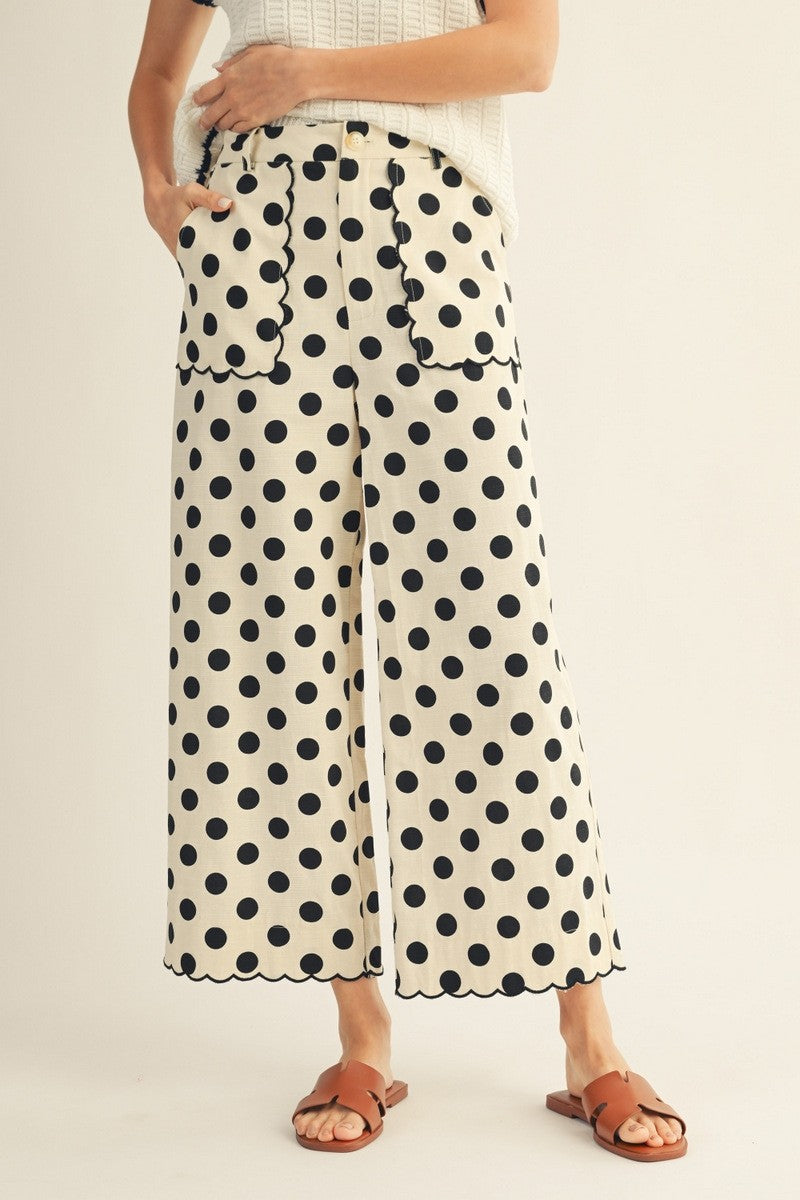 Connected to You Polka Dot Pants