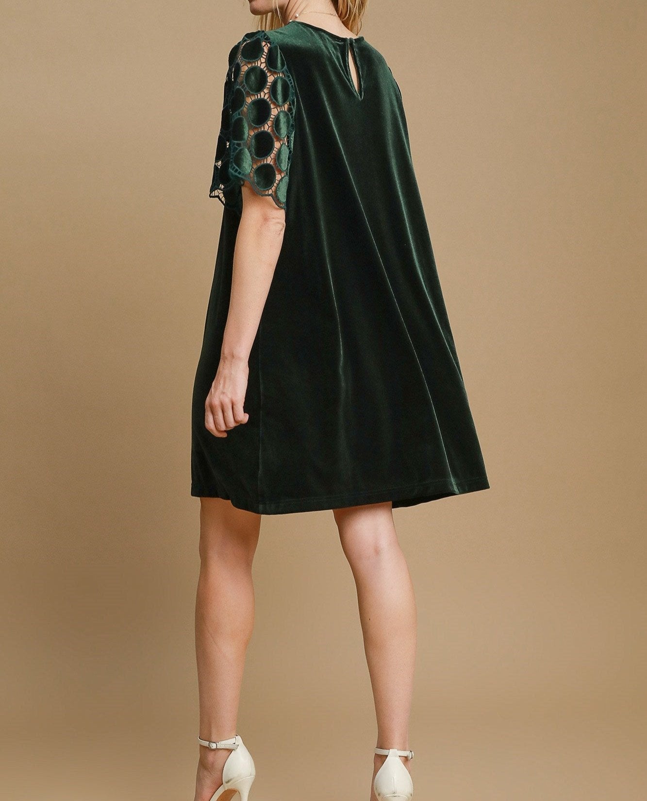 Our Love is Evergreen Velvet Dress (Small to Large)