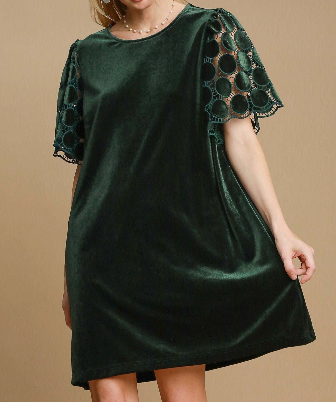 Our Love is Evergreen Velvet Dress (Small to Large)