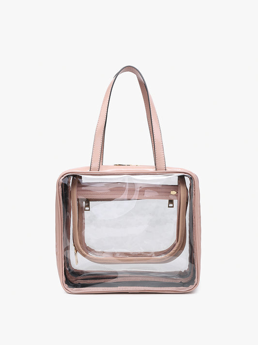 Rae Clear Cosmetic Bags (3 Colors Available)