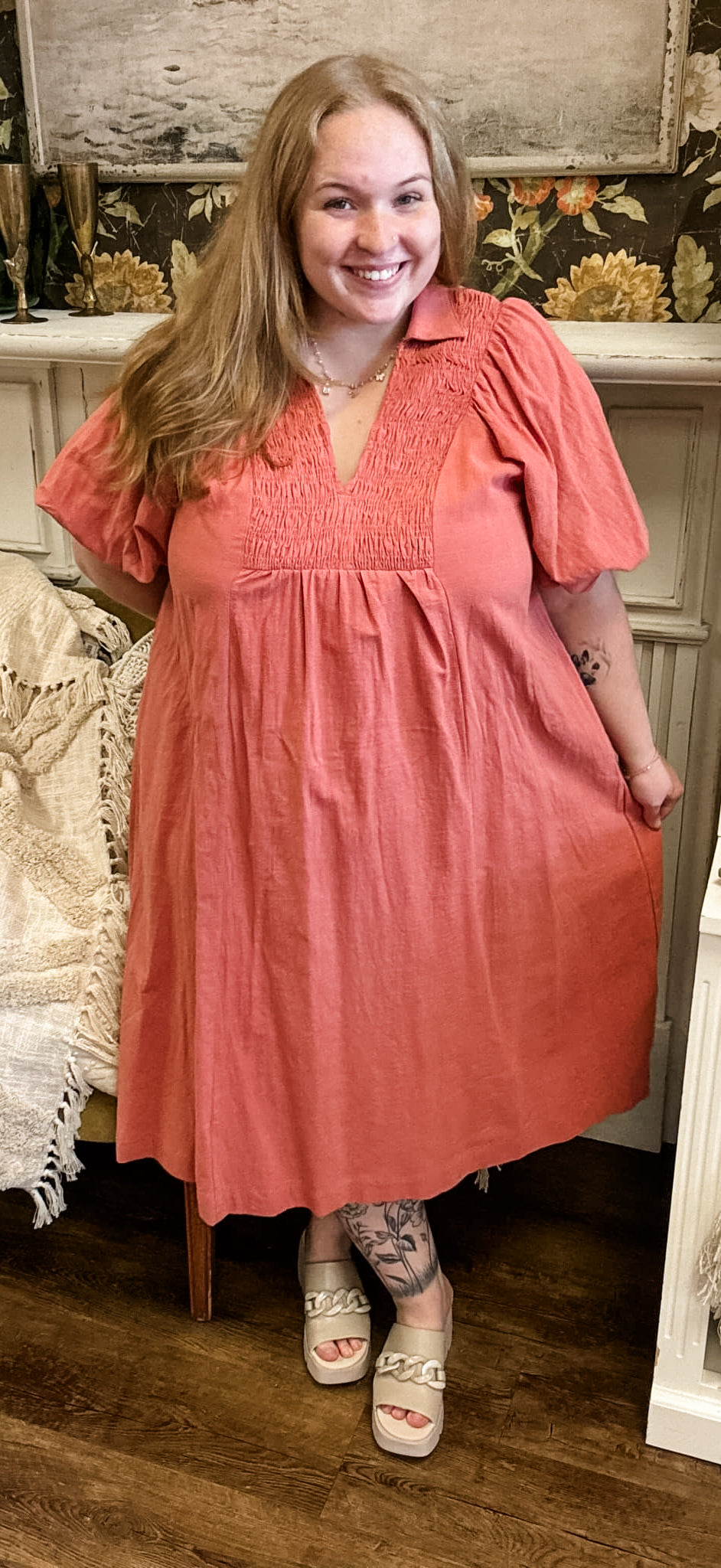 Gonna Be May Midi Maxi Dress (Small to Large)