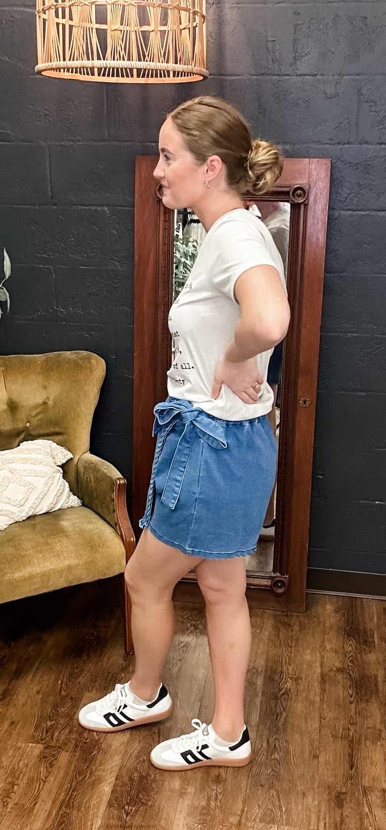 She's All That Denim Skort (Small to Large)