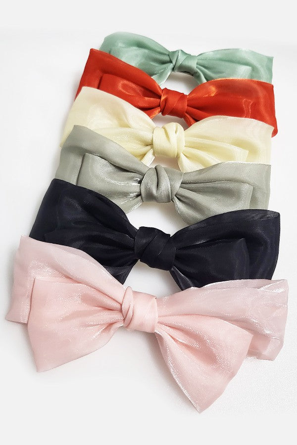 Pretty Woman Hair Bow 6 Colors