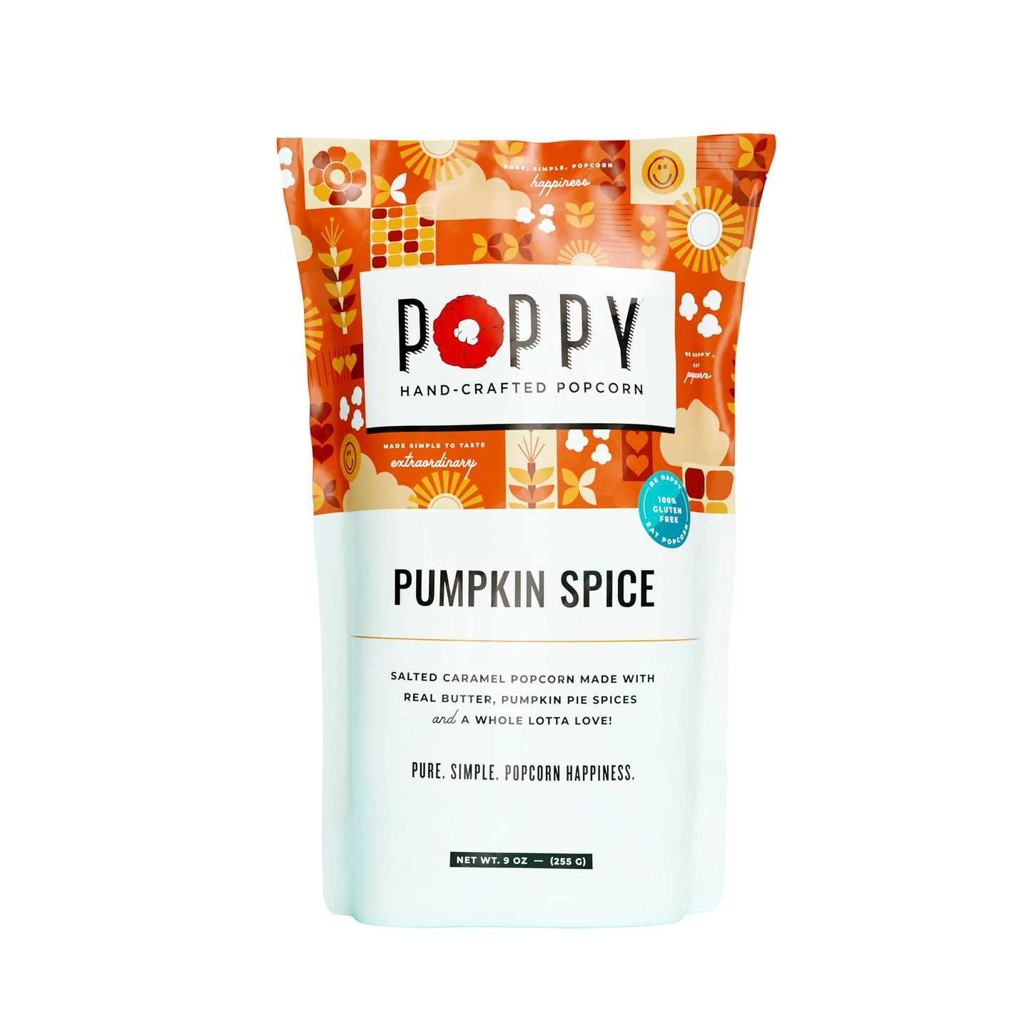 Pumpkin Spice Caramel Poppy Popcorn