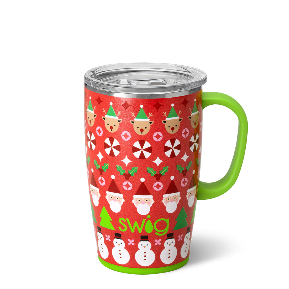 SWIG Christmas Crew 18oz Travel Mug