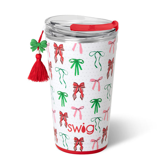 SWIG Ribbons and Bows Party Cup 24oz