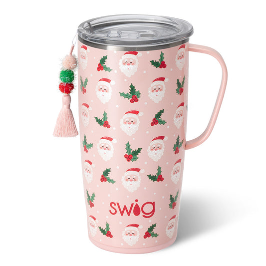 SWIG Holly Jolly 22oz Travel Mug