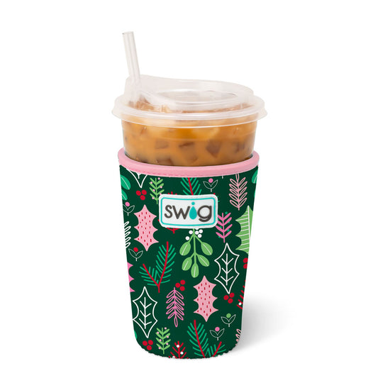 Swig Merry Mistletoe Iced Cup Coolie (Medium)