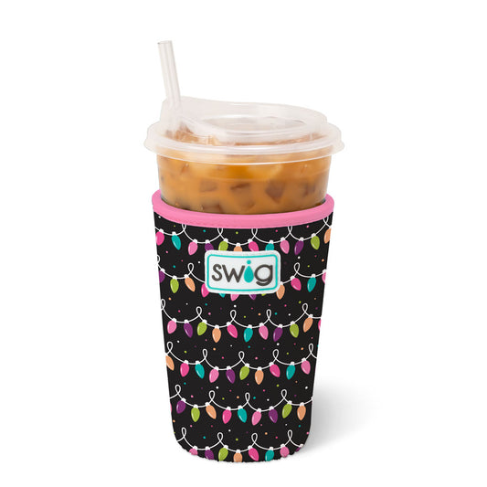 Swig Tacky Lights Iced Cup Coolie (Medium)