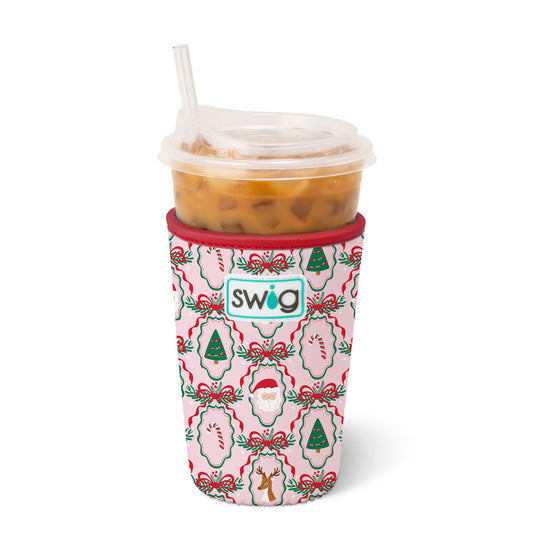 Swig Christmas Cameos Iced Cup Coolie (Medium)