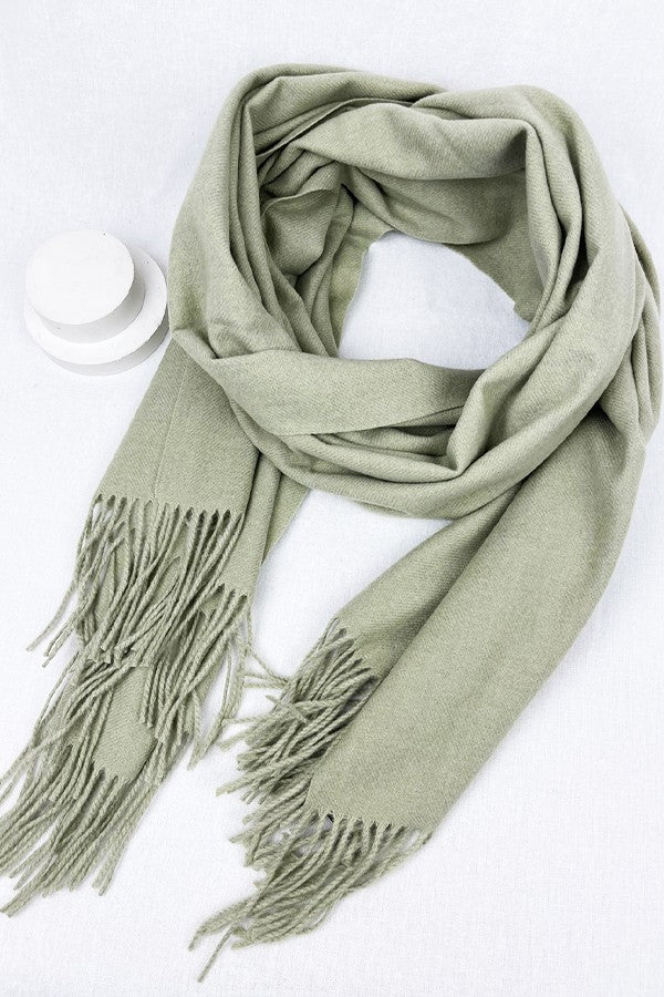 Soft Cashmere Scarf (4 Color Options)