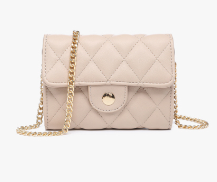 Quilted Sand Every Hour Crossbody