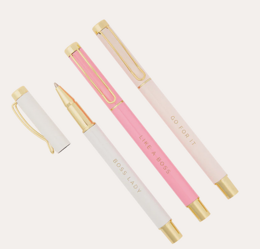 Boss Lady Pens Set of Three