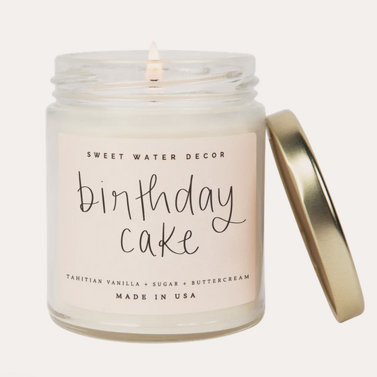 Birthday Cake 9oz Soy Blend Candle