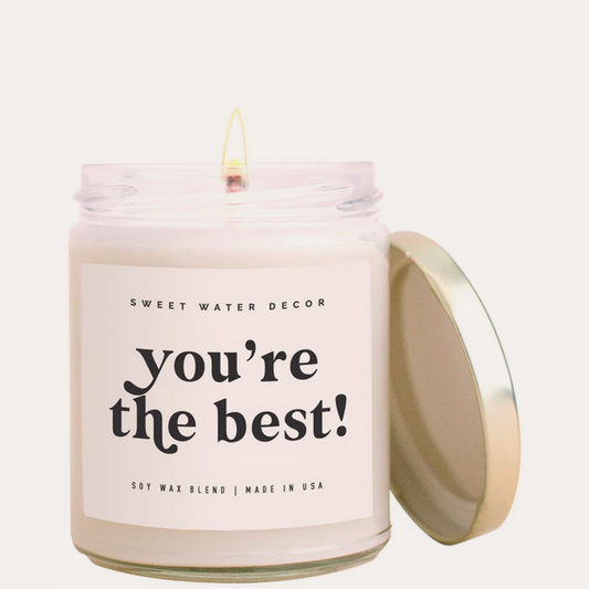You're the Best 9oz Soy Blend Candle