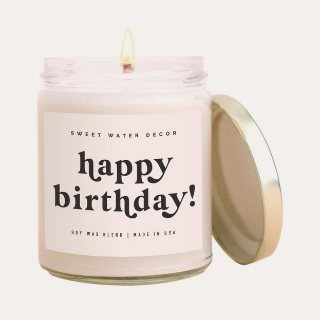 Happy Birthday 9oz Soy Blend Candle