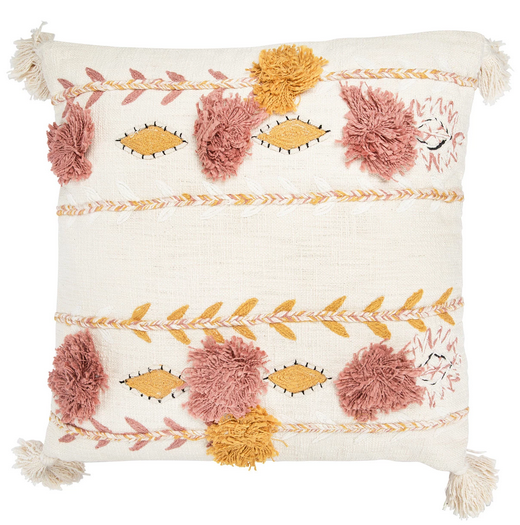 The Ava Embroidered Pillow