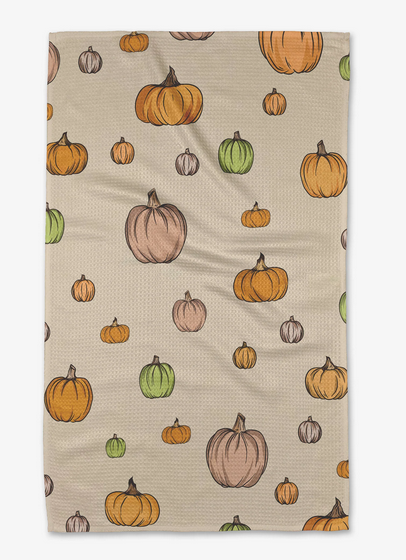 Pumpkin Patch Kitchen Tea Towel