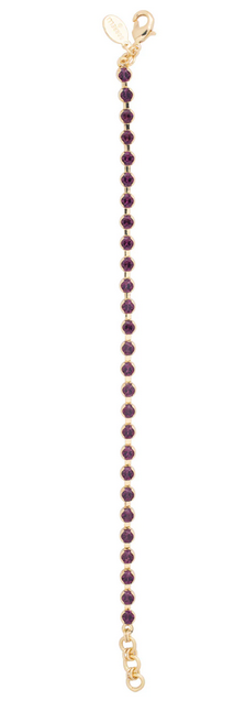 Marnie Merlot Tennis Bracelet