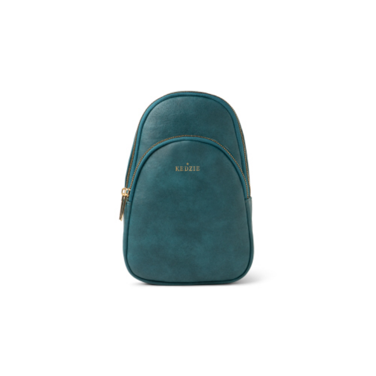 Kedzie Sunset Teal Sling Bag