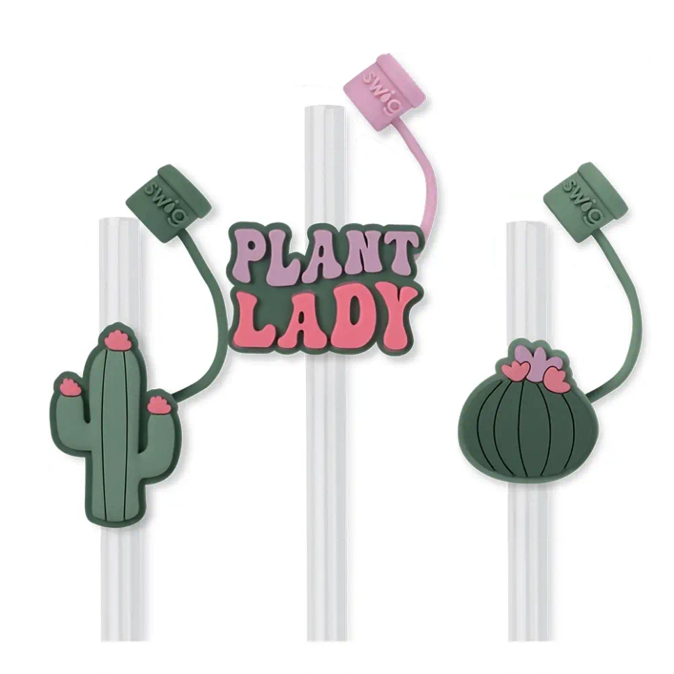 SWIG Plant Lady Straw w/ Toppers