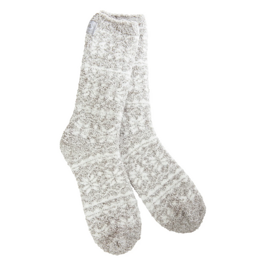 Faire Isle Silver World's Softest Socks