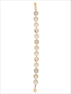 Sorrelli Bright Gold Halcyon Tennis Bracelet